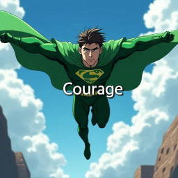 Courage Superman